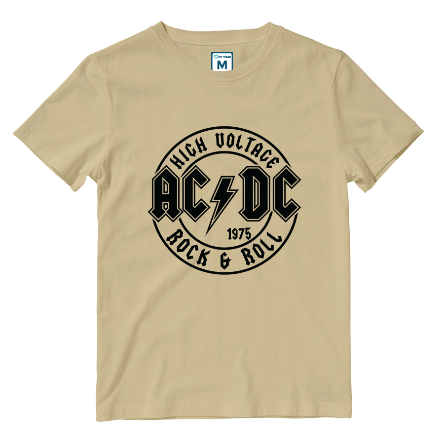 Cotton Shirt: ACDC High Voltage