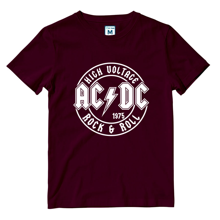 Cotton Shirt: ACDC High Voltage
