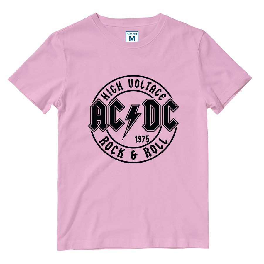 Cotton Shirt: ACDC High Voltage
