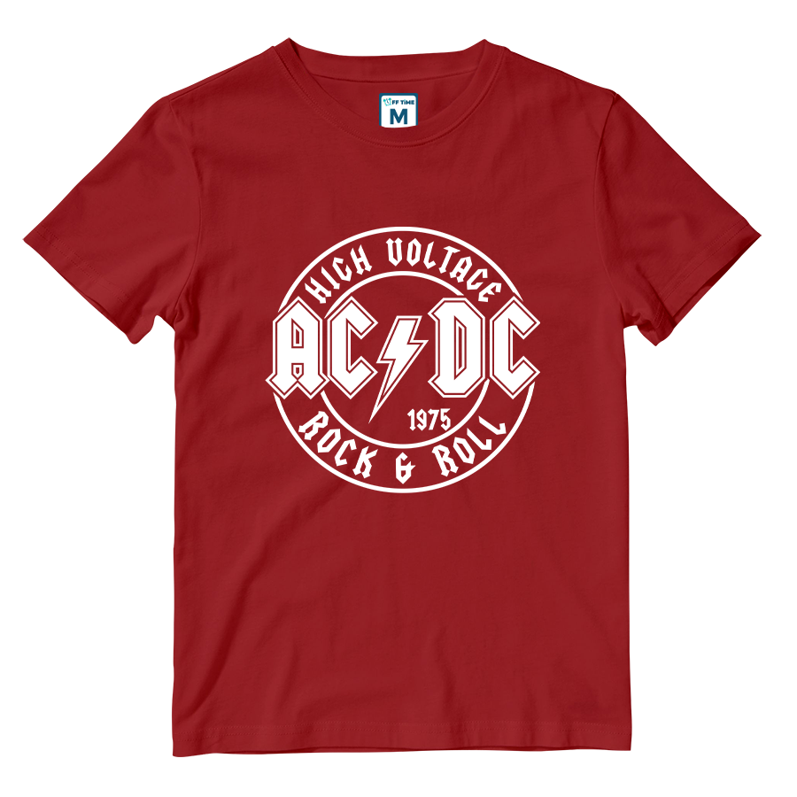 Cotton Shirt: ACDC High Voltage