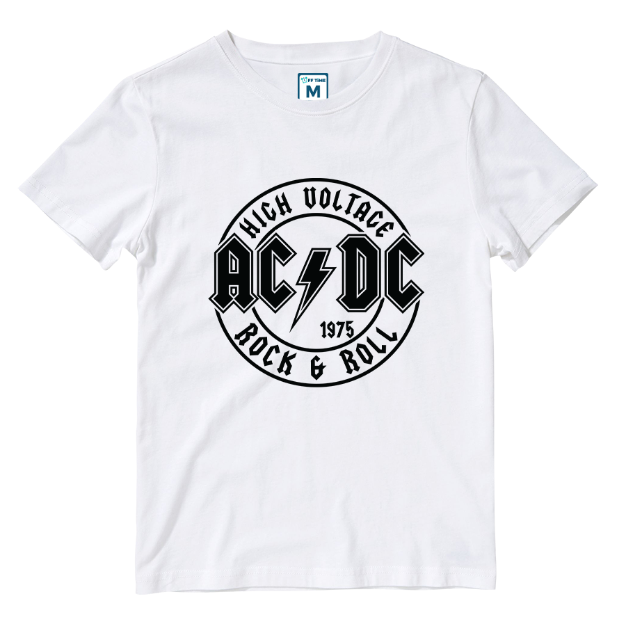 Cotton Shirt: ACDC High Voltage