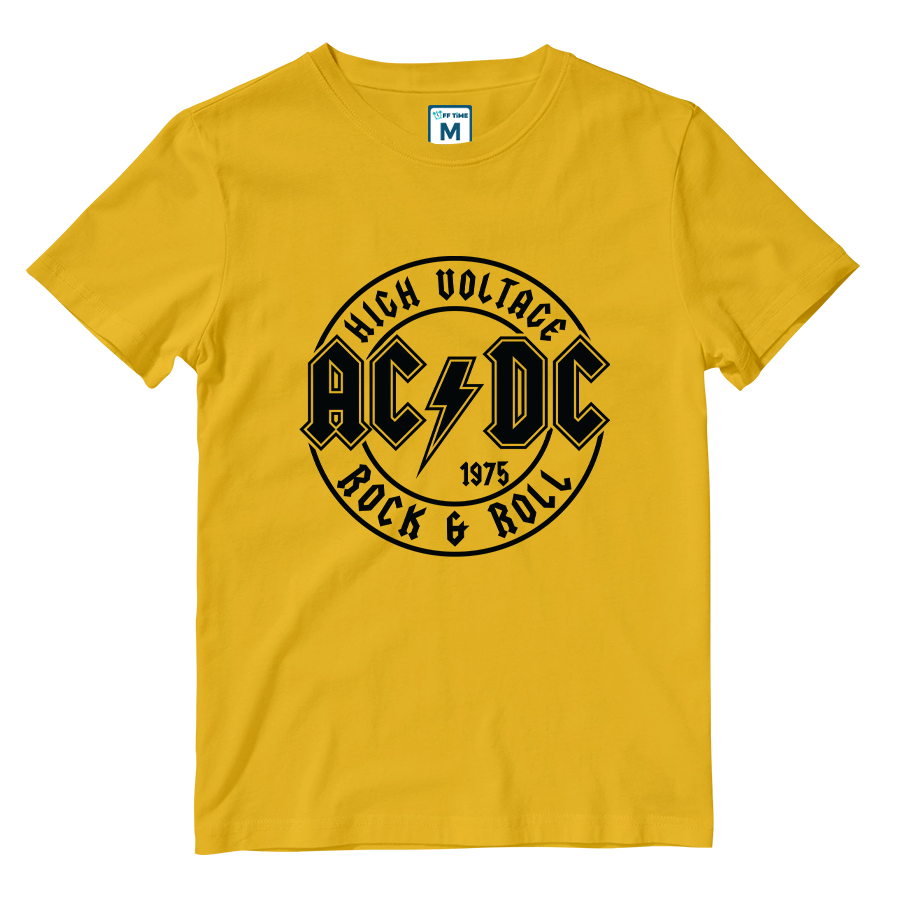 Cotton Shirt: ACDC High Voltage