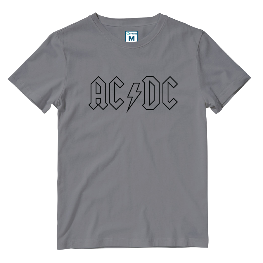 Cotton Shirt: ACDC Logo