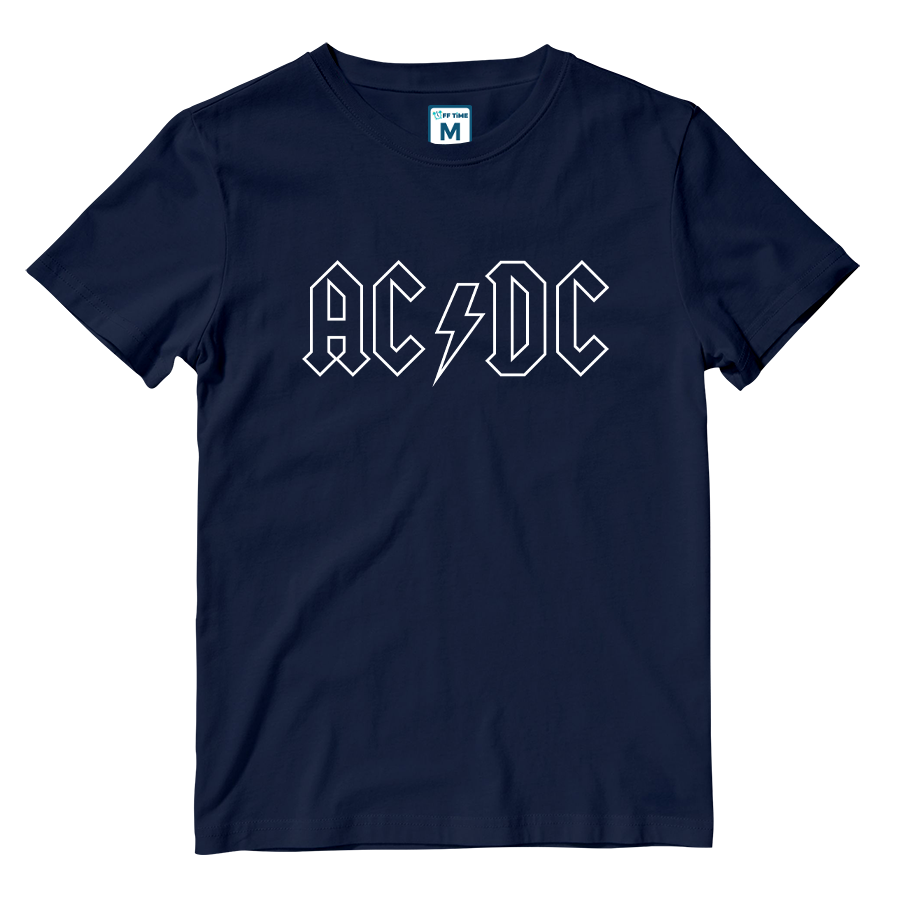 Cotton Shirt: ACDC Logo