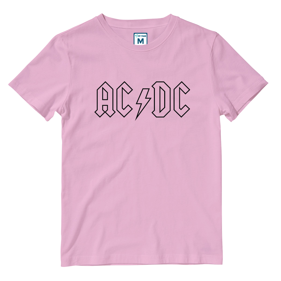 Cotton Shirt: ACDC Logo