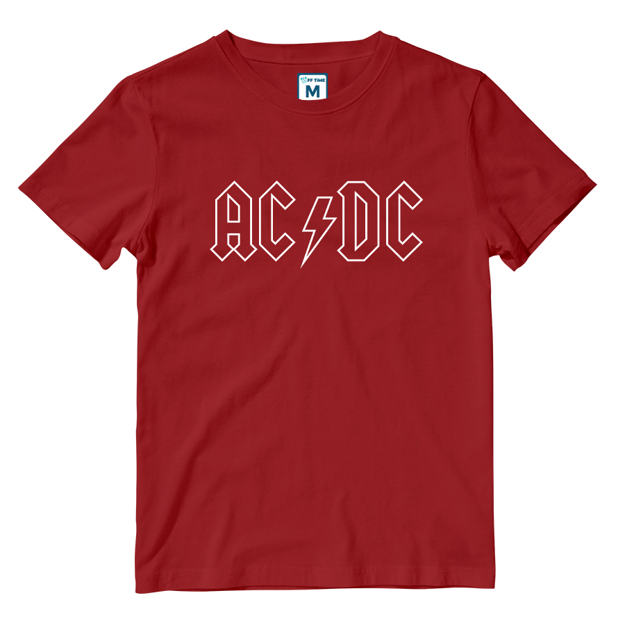 Cotton Shirt: ACDC Logo