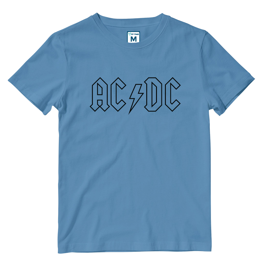 Cotton Shirt: ACDC Logo