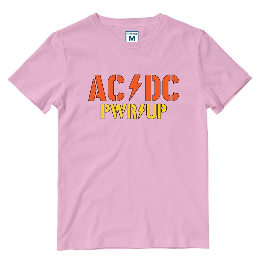 Cotton Shirt: ACDC PWR UP
