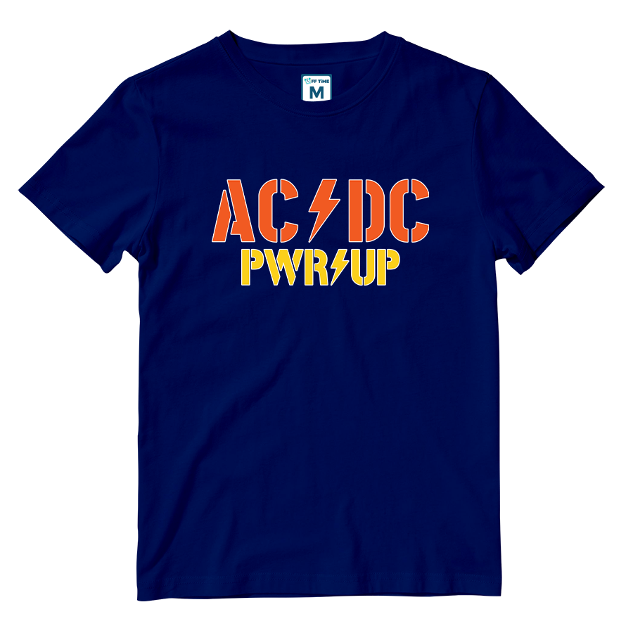 Cotton Shirt: ACDC PWR UP