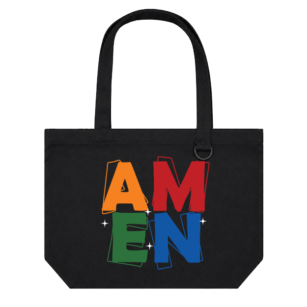 Landscape Tote Bag: AMEN