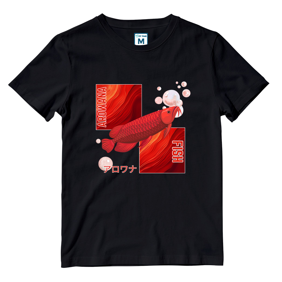 Cotton Shirt: AROWANA FISH