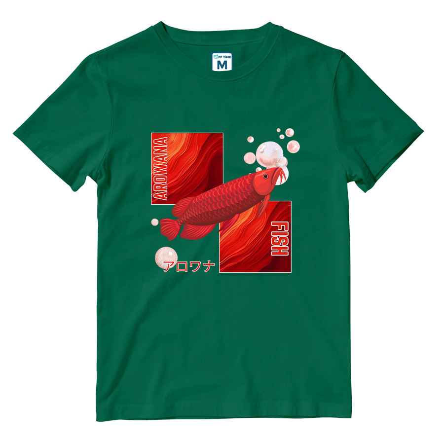 Cotton Shirt: AROWANA FISH