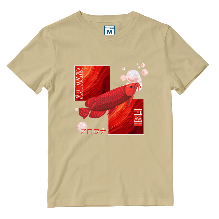 Cotton Shirt: AROWANA FISH