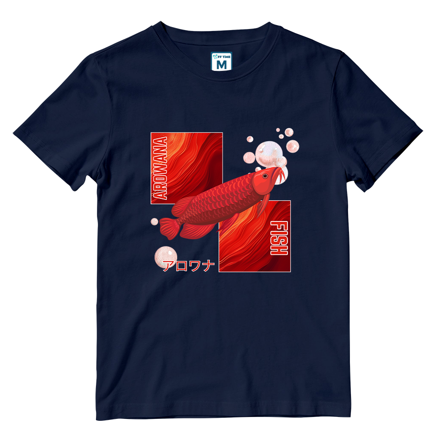 Cotton Shirt: AROWANA FISH