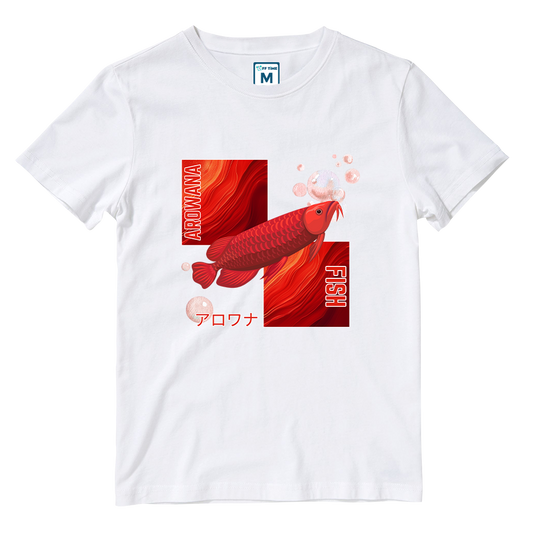 Cotton Shirt: AROWANA FISH