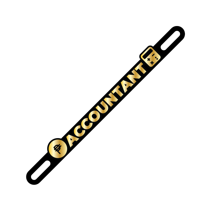 Car Plate Badge: Accountant