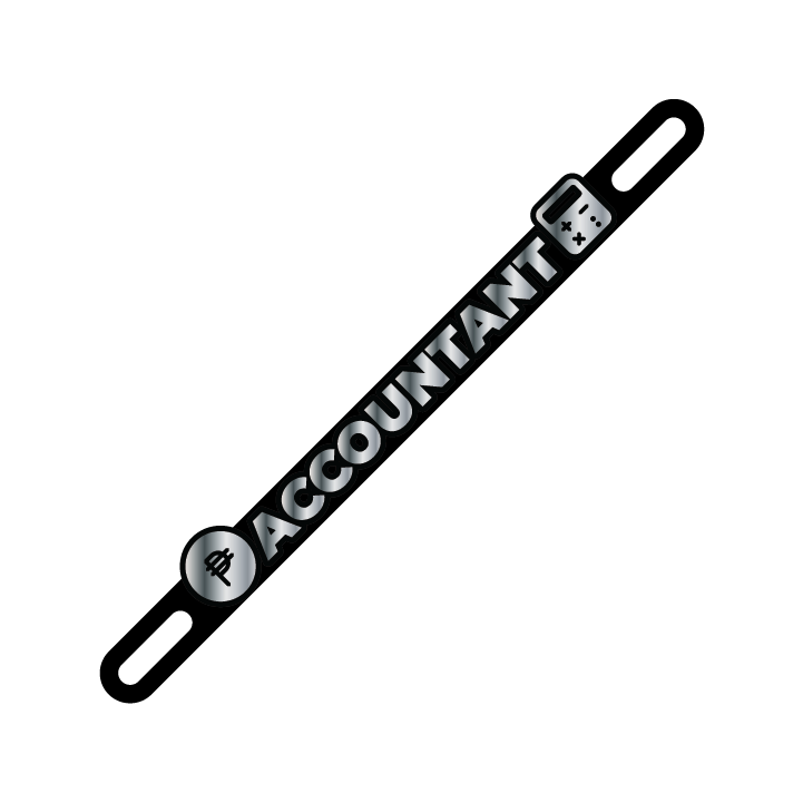 Car Plate Badge: Accountant
