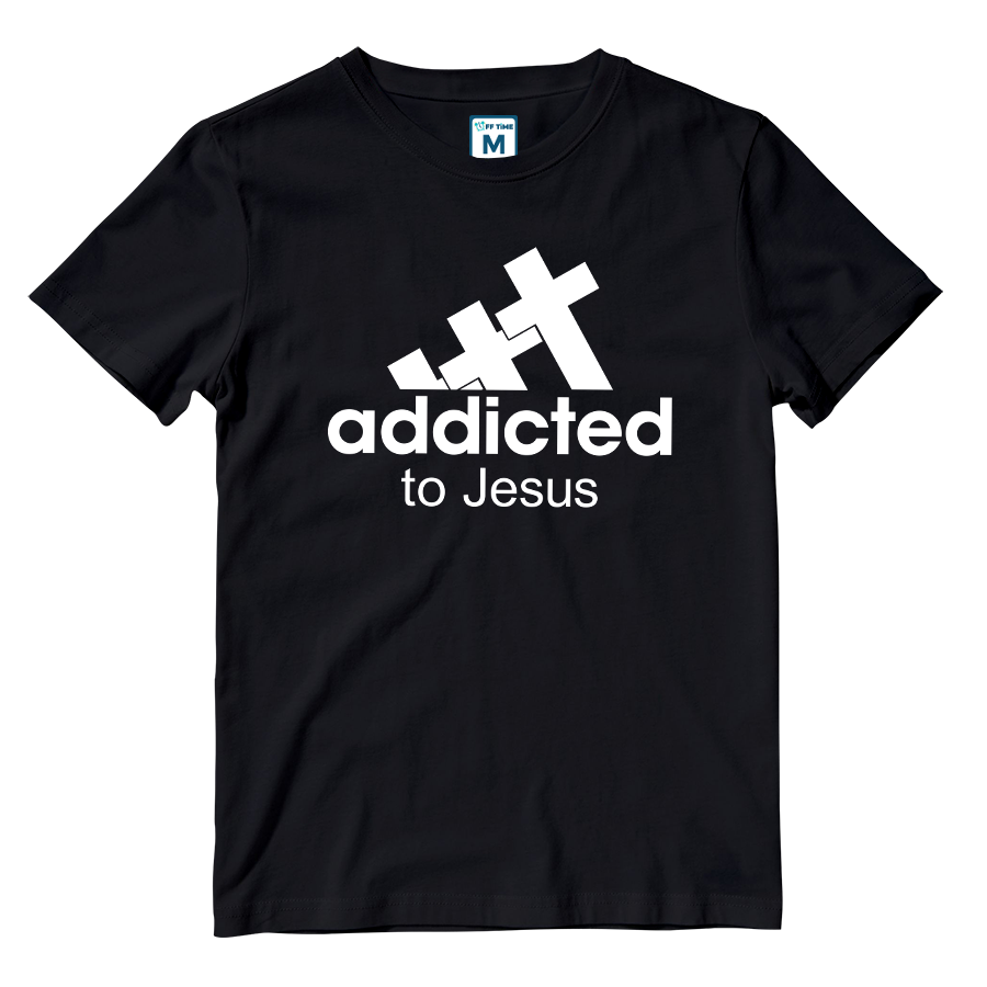 Cotton Shirt: Addicted to Jesus