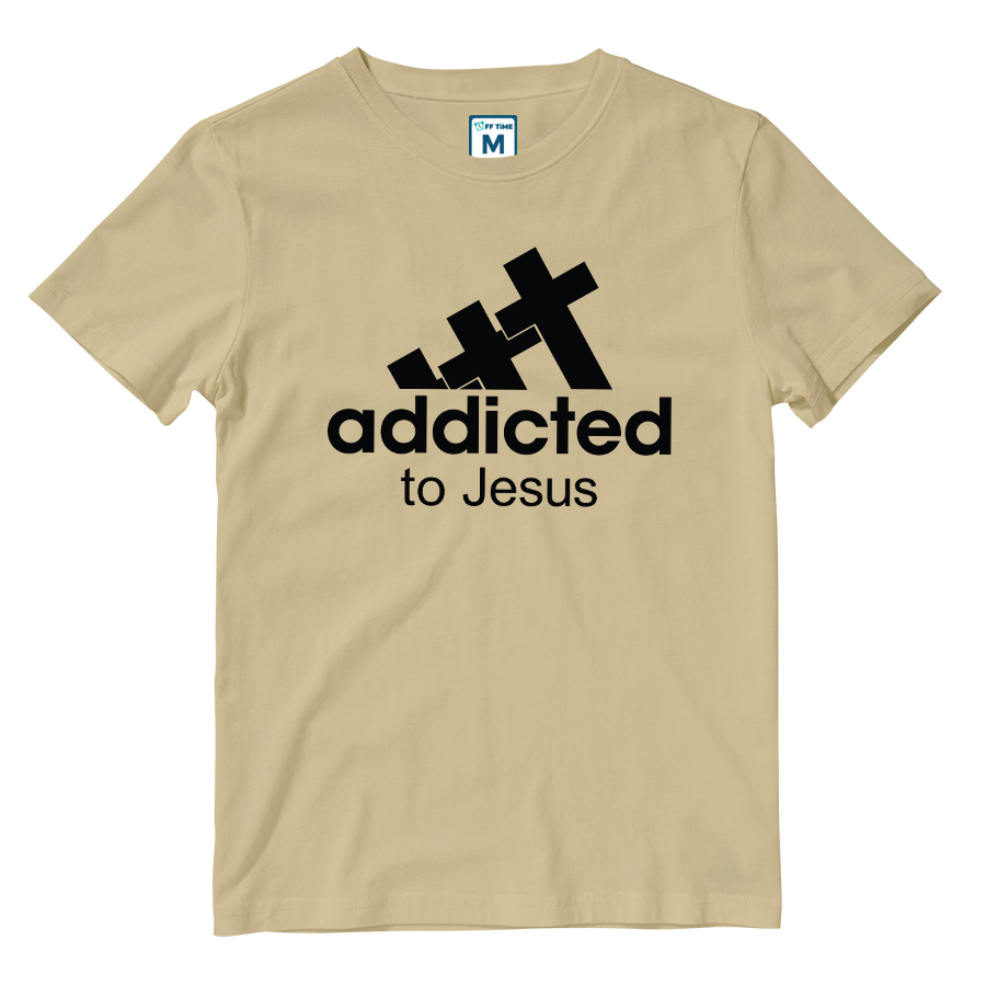 Cotton Shirt: Addicted to Jesus