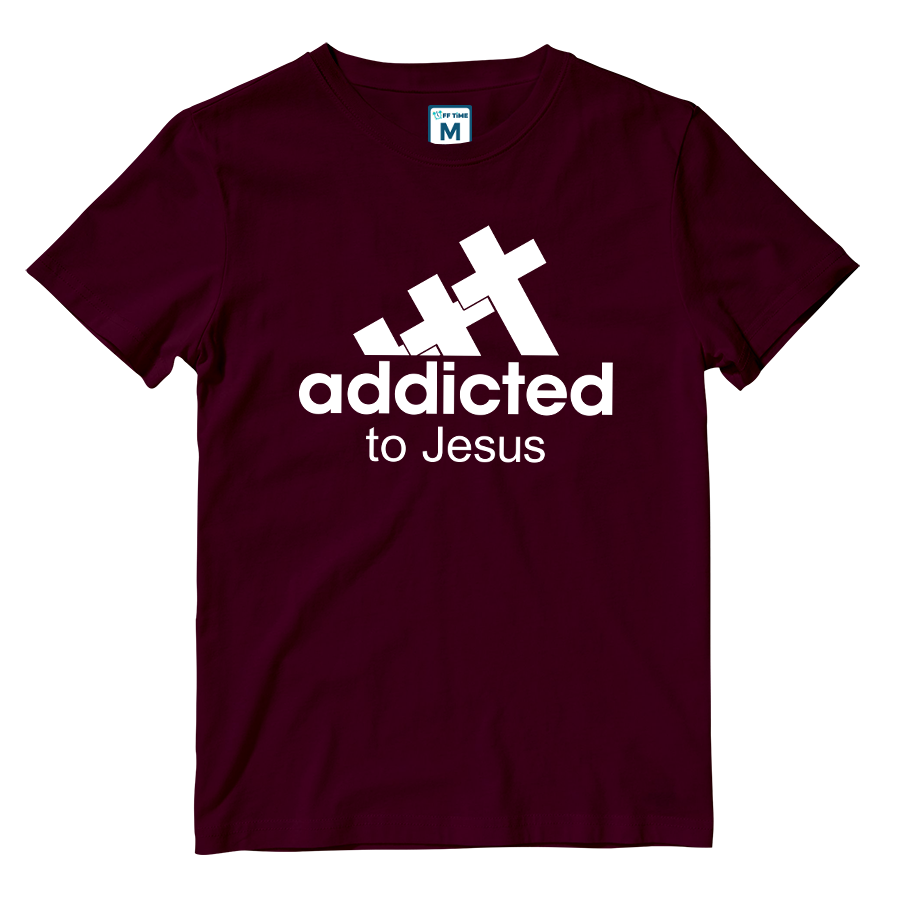 Cotton Shirt: Addicted to Jesus