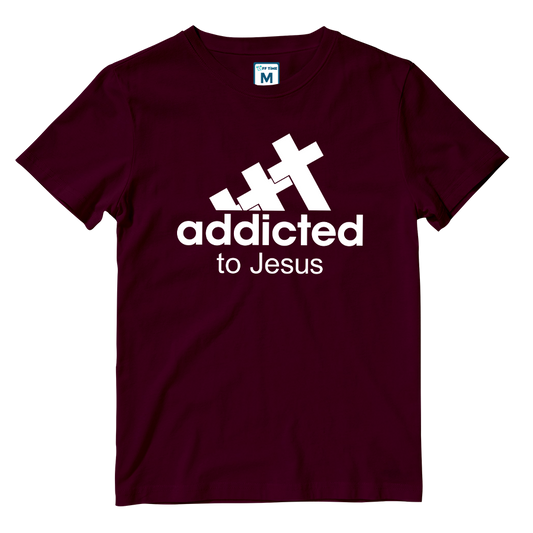 Cotton Shirt: Addicted to Jesus