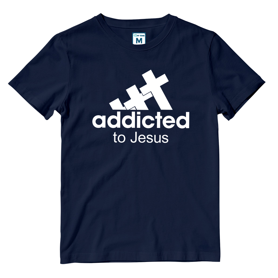 Cotton Shirt: Addicted to Jesus