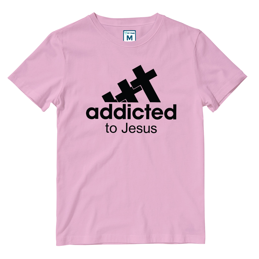 Cotton Shirt: Addicted to Jesus