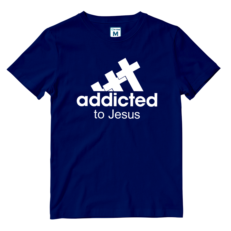 Cotton Shirt: Addicted to Jesus