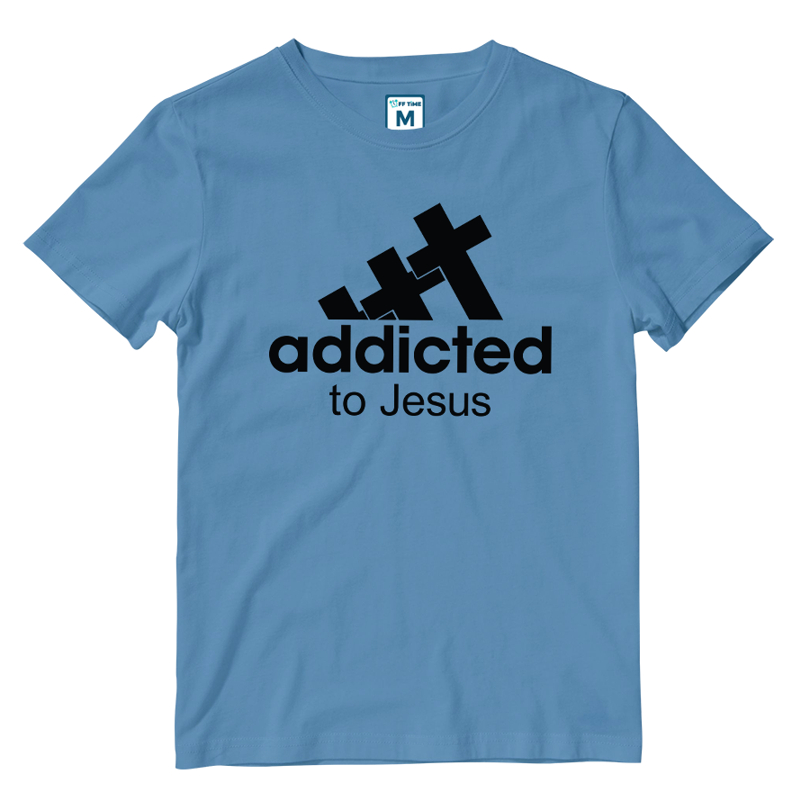 Cotton Shirt: Addicted to Jesus