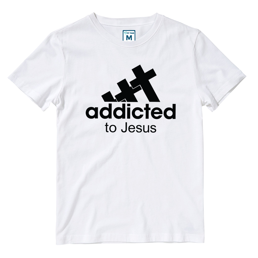 Cotton Shirt: Addicted to Jesus