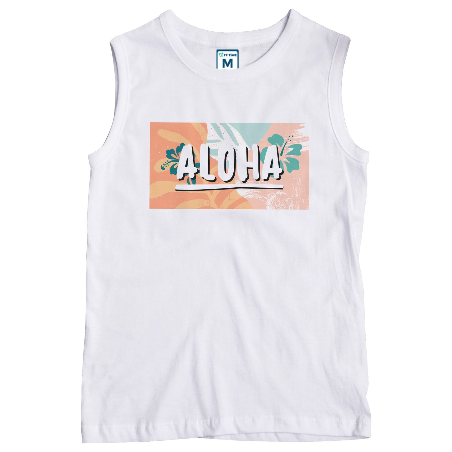 Sleeveless Drifit Shirt: Aloha Peach