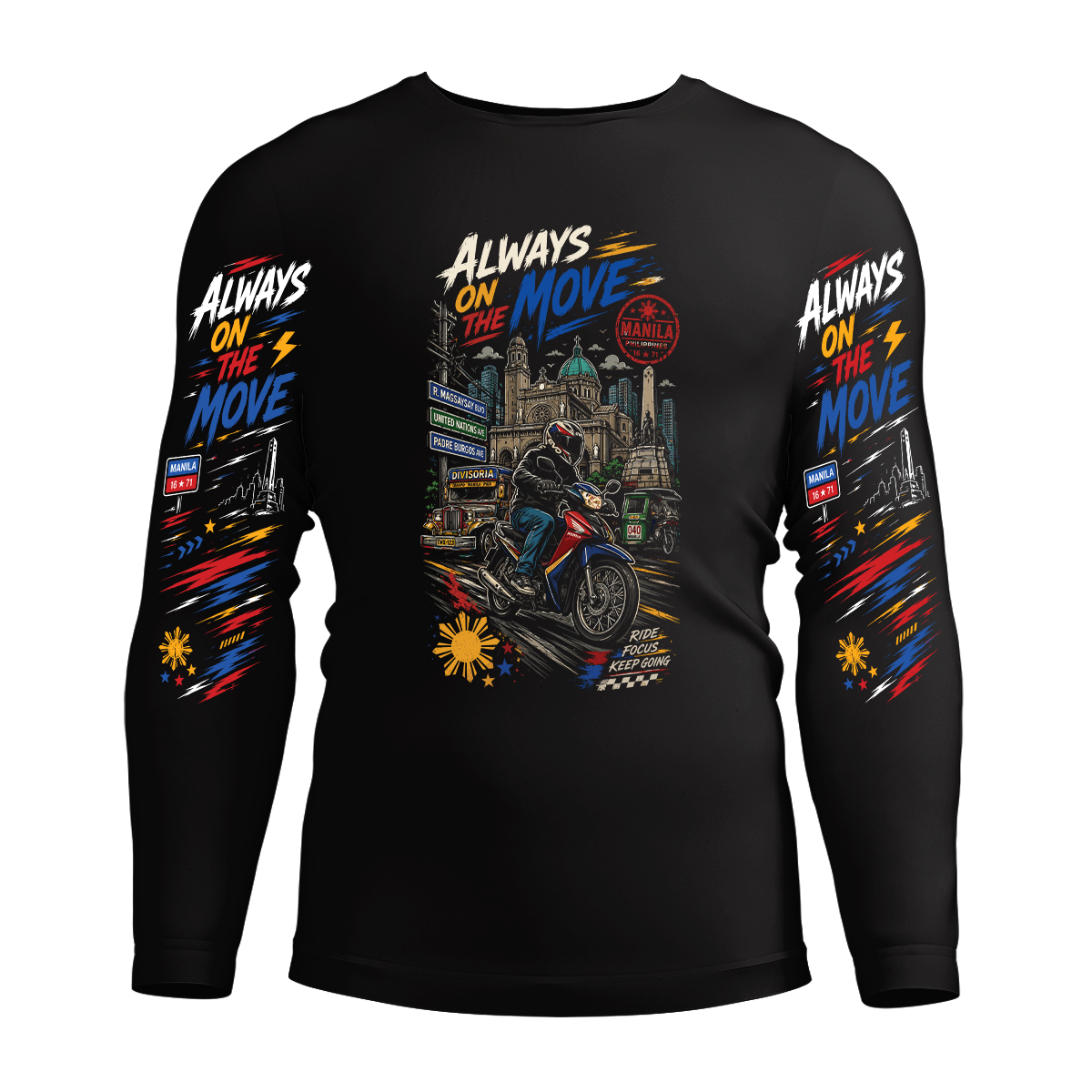 Long Sleeve Drifit Shirt: Always Move