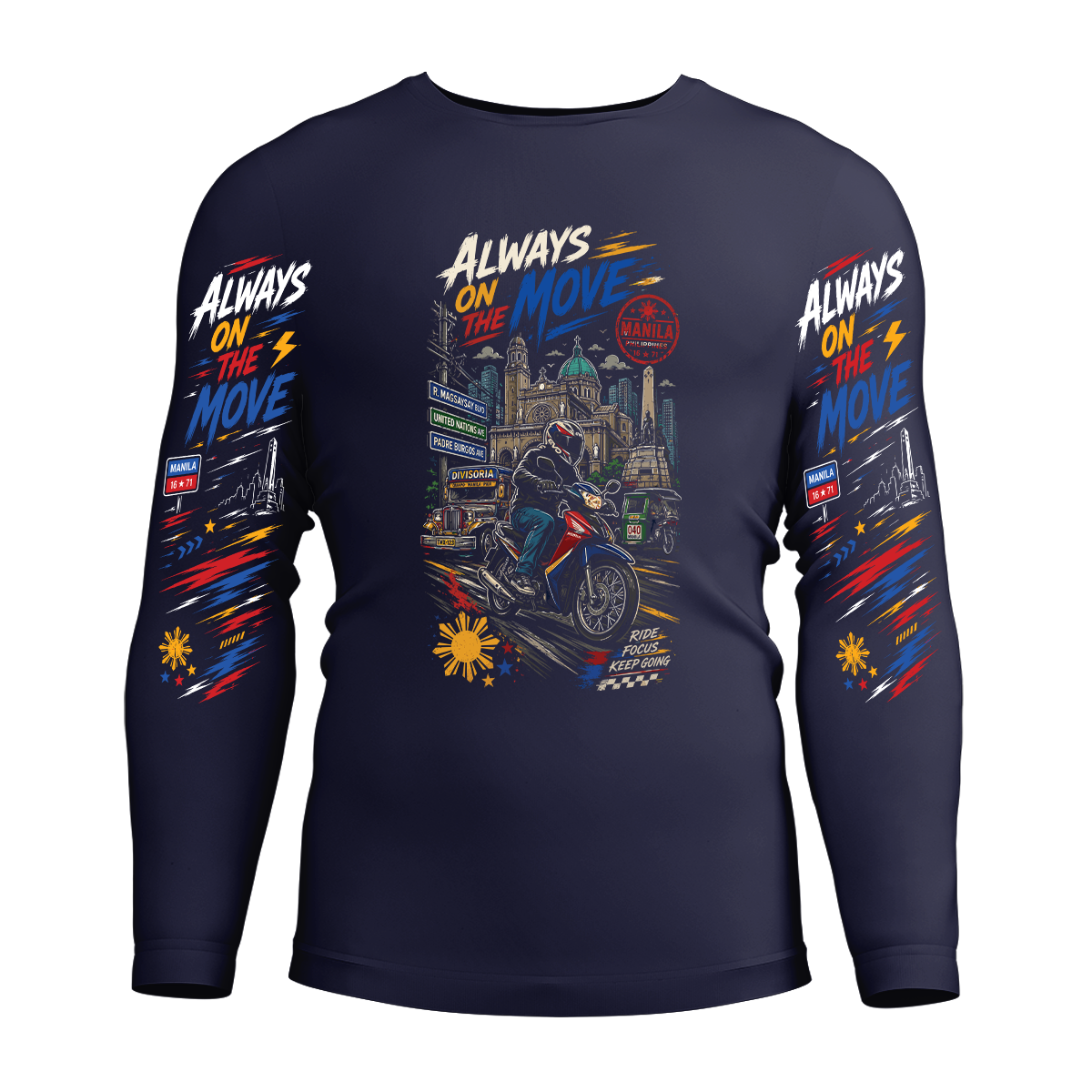 Long Sleeve Drifit Shirt: Always Move