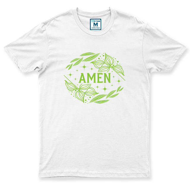 C.Spandex Shirt: Amen Leaves