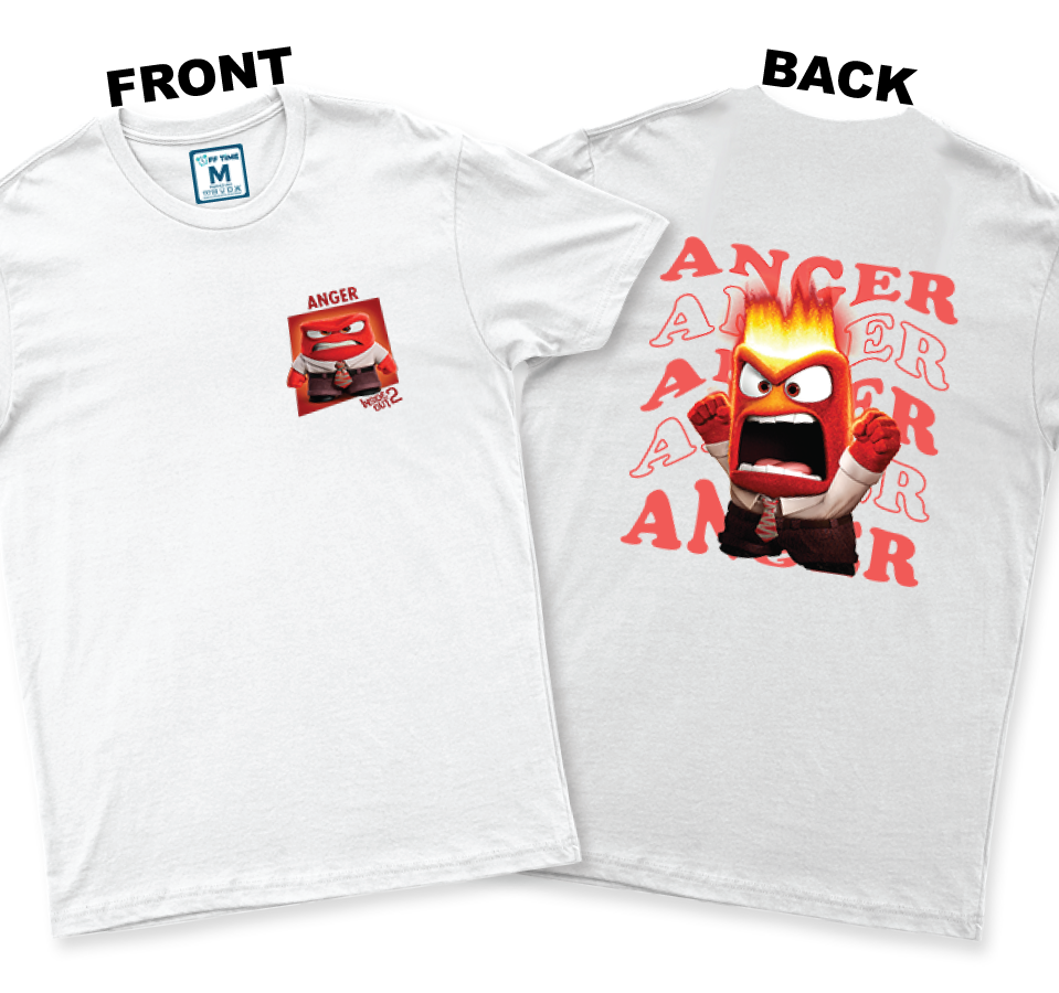C.Spandex Shirt: Anger (Front and Back)