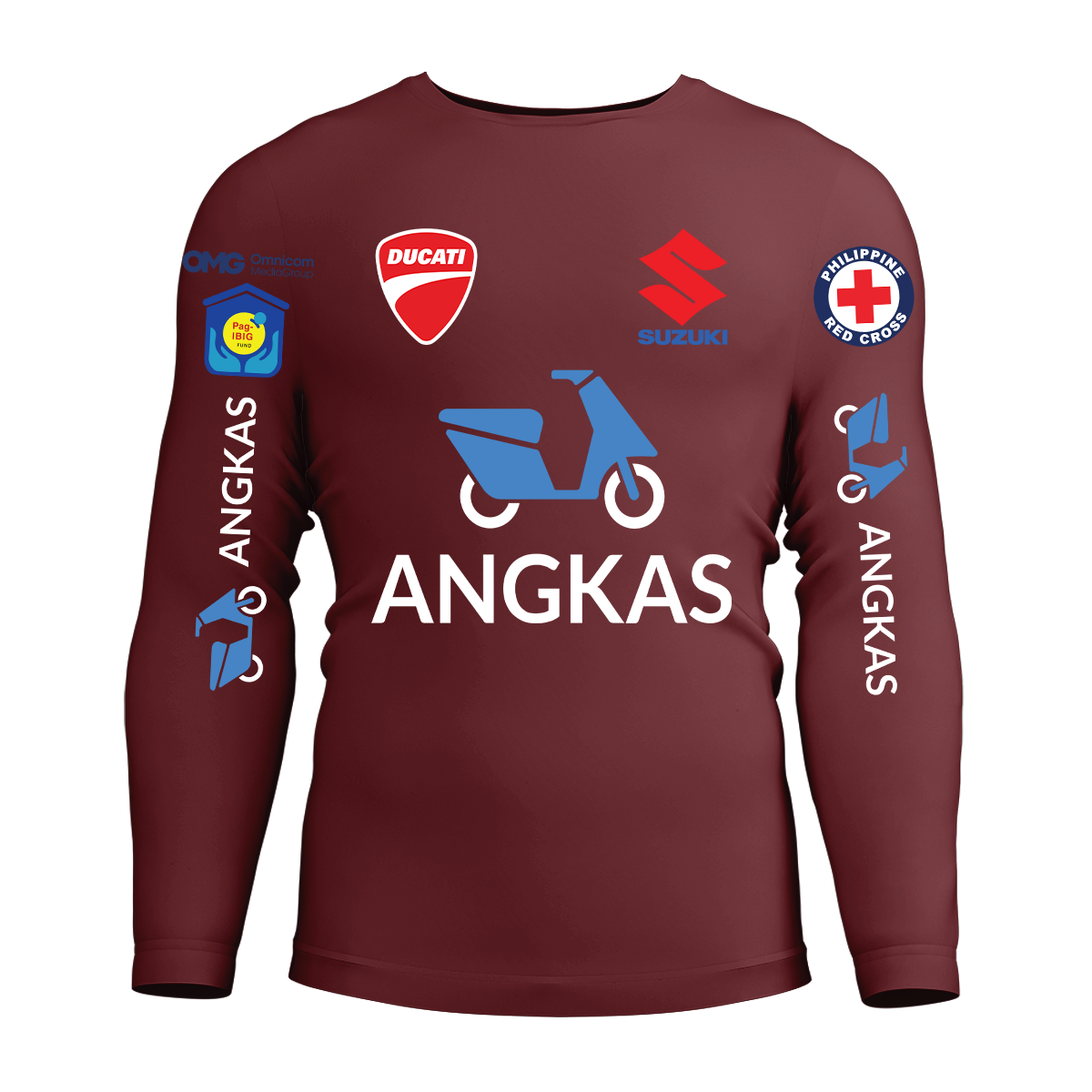 Long Sleeve Drifit Shirt: Angkas