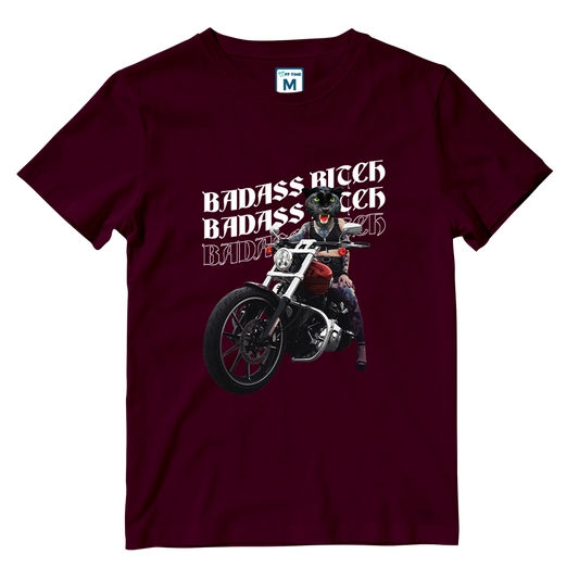 Cotton Shirt: AnimalsBadBitch