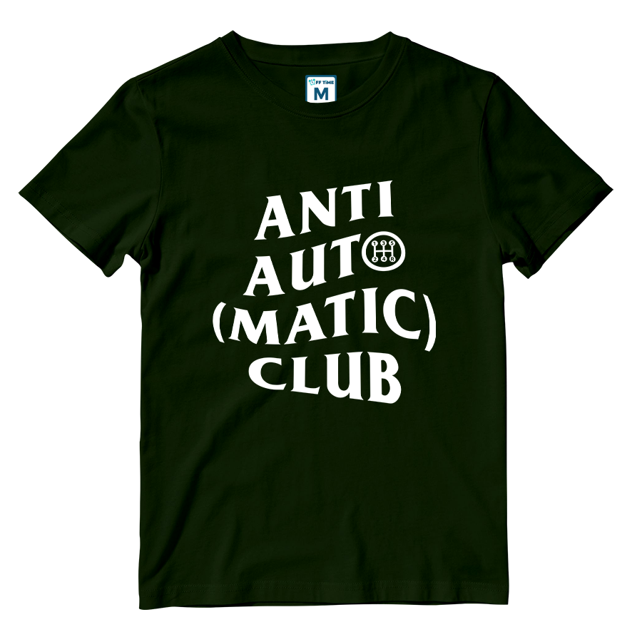 Cotton Shirt: Anti Automatic Club