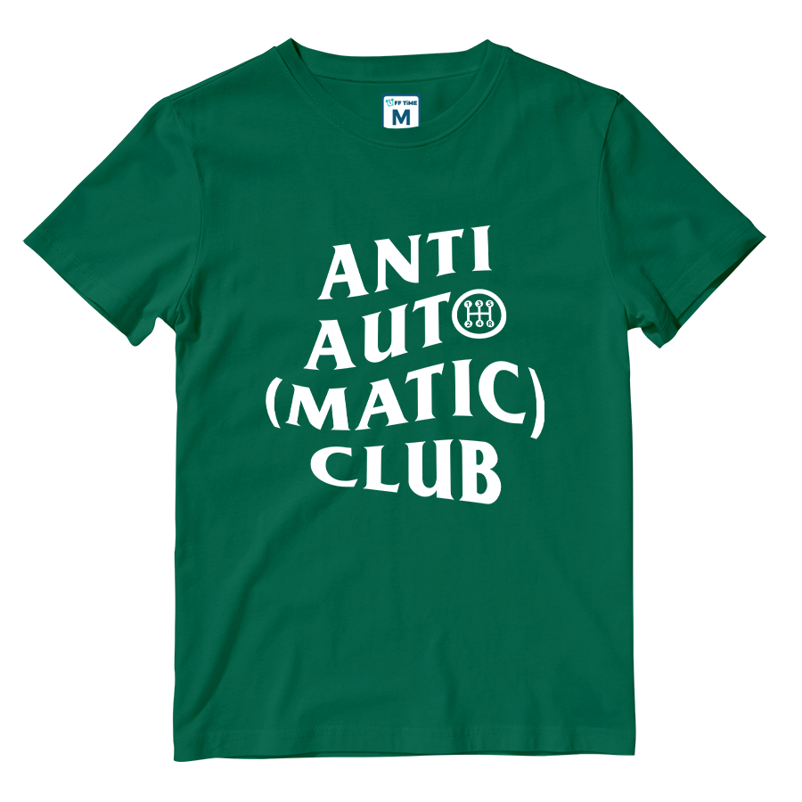 Cotton Shirt: Anti Automatic Club