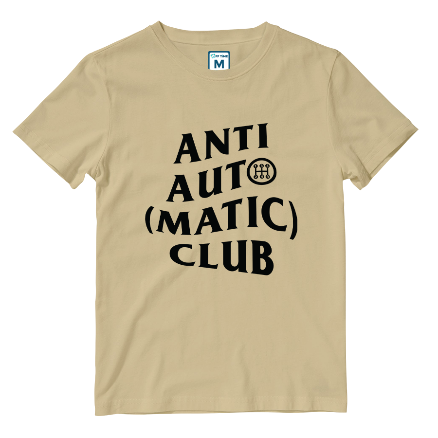 Cotton Shirt: Anti Automatic Club