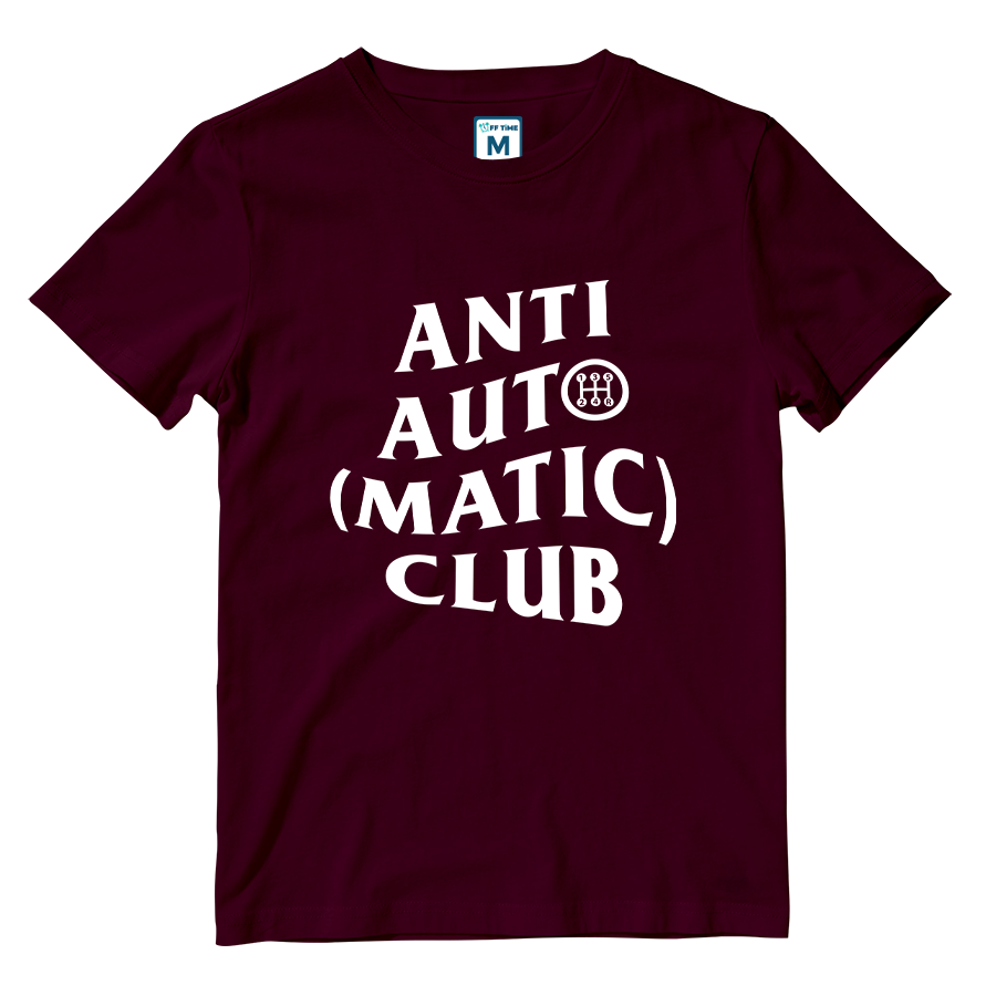 Cotton Shirt: Anti Automatic Club