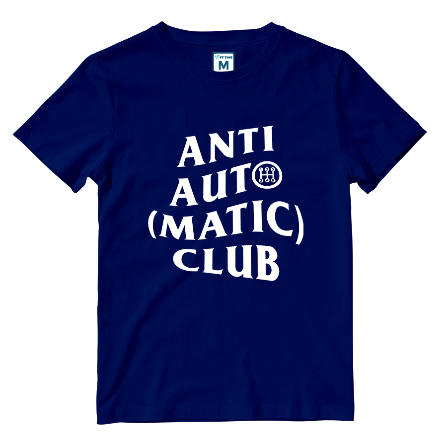Cotton Shirt: Anti Automatic Club