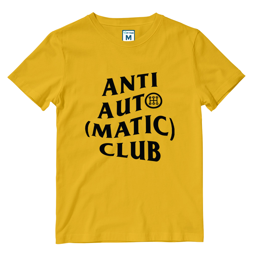 Cotton Shirt: Anti Automatic Club