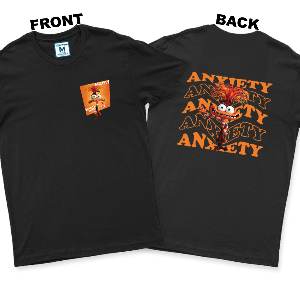C.Spandex Shirt: Anxiety (Front and Back)