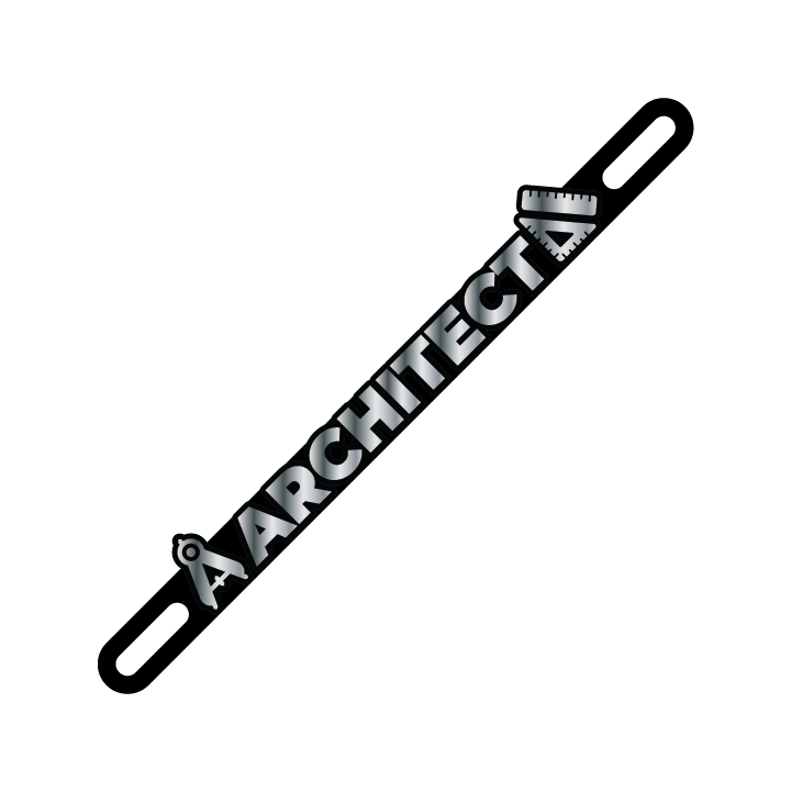 Car Plate Badge: Architect