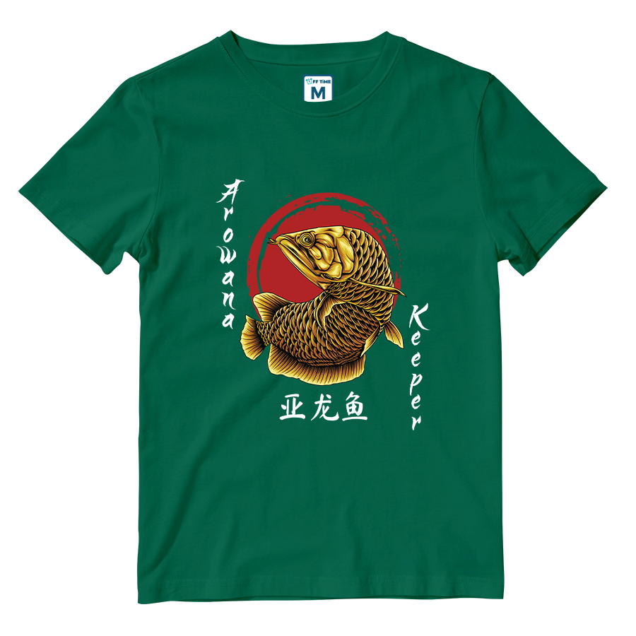 Cotton Shirt: Arowana Keeper