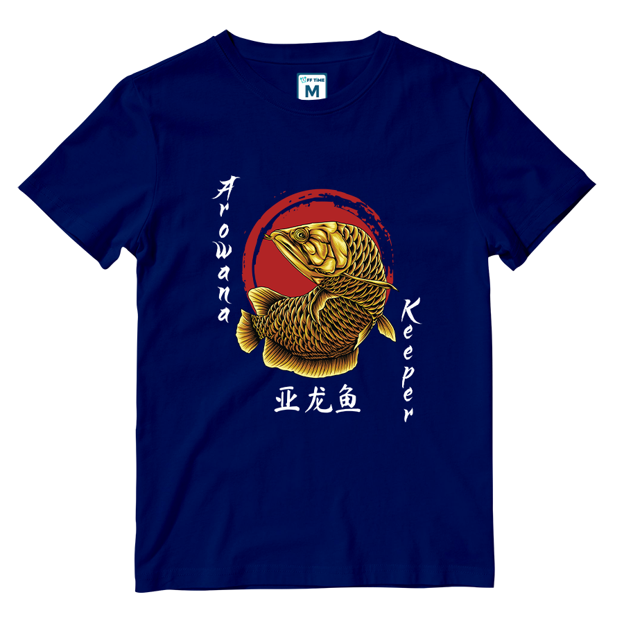Cotton Shirt: Arowana Keeper