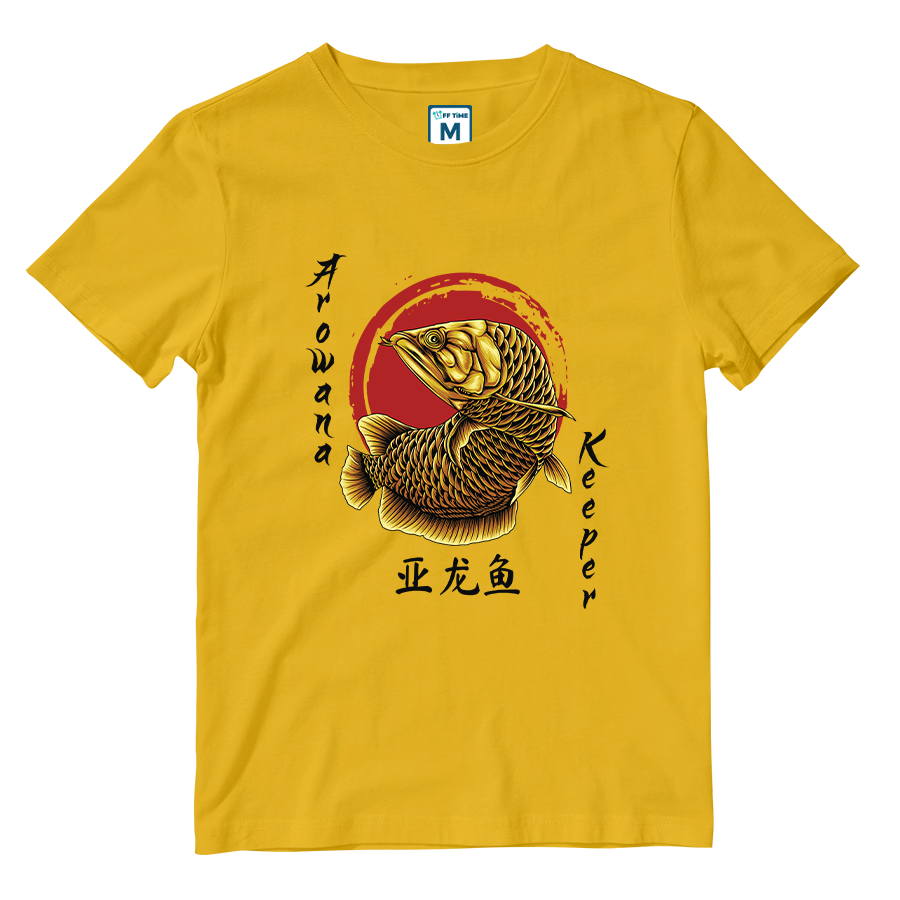 Cotton Shirt: Arowana Keeper