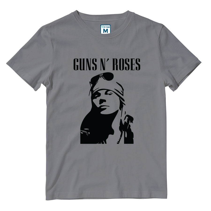 Cotton Shirt: Axl Rose Silhouette