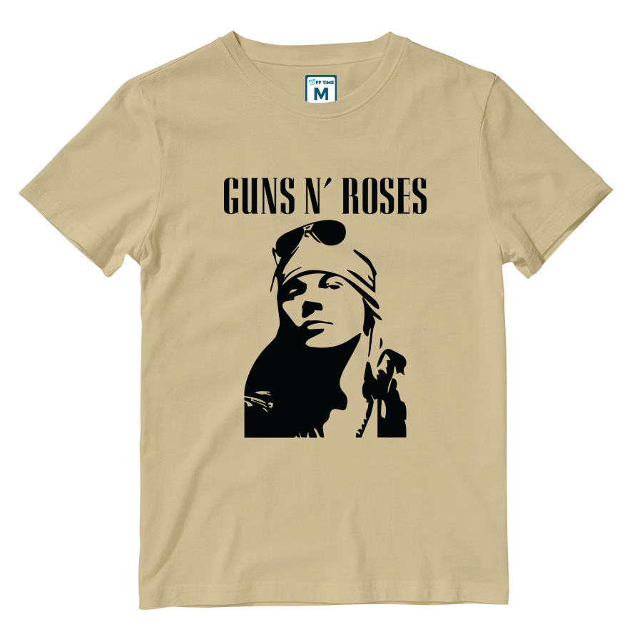 Cotton Shirt: Axl Rose Silhouette